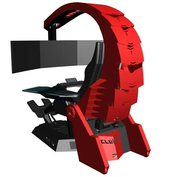 Unicorn Cluvens Brand Scorpio Hot Sell Ergonomic Silica Gamer Chair RGB LED High Back Swivel Racing Gaming Chair With Foot Rest