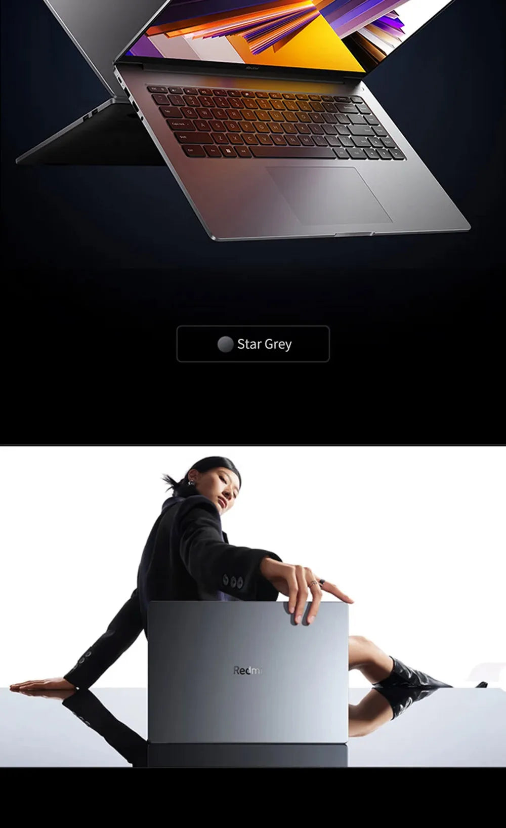 【Moscow Warehouse】Xiaomi RedmiBook 16 2024 New i5-13420H/13500H/12450H 16G 512G 16inch Screen JYU4577CN/JYU4585CN/JYU4614CN