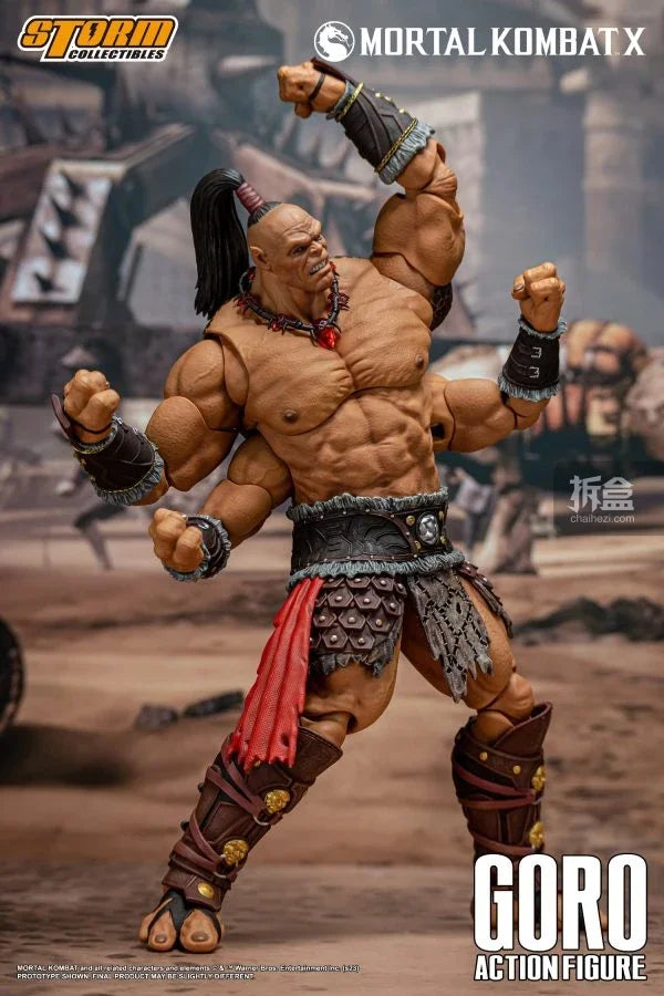 Storm Toys Genuine Mortal Kombat Series Fire Dragon Sub-Zero Motaro Lu Kang Goro Fighting Game 1/12 Action Figures Model Toys