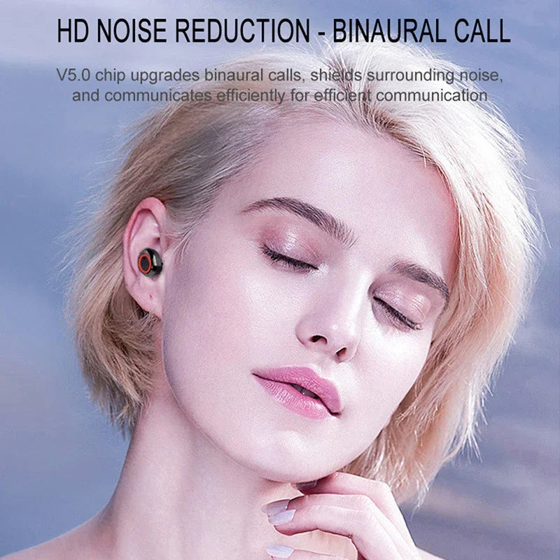 Y50 TWS Wireless Bluetooth Headset Bluetooth Headphones Gaming Headset Microphone in-ear Wireless Earbuds for Xiaomi Earphones