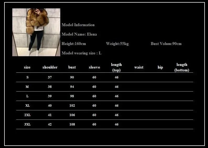 Punk Fake Raccoon Fur Jacket Women Autumn Winter Faux Fur Fox Coats Short Coat Jackets Furry Outerwear Work Thick Warm Coats