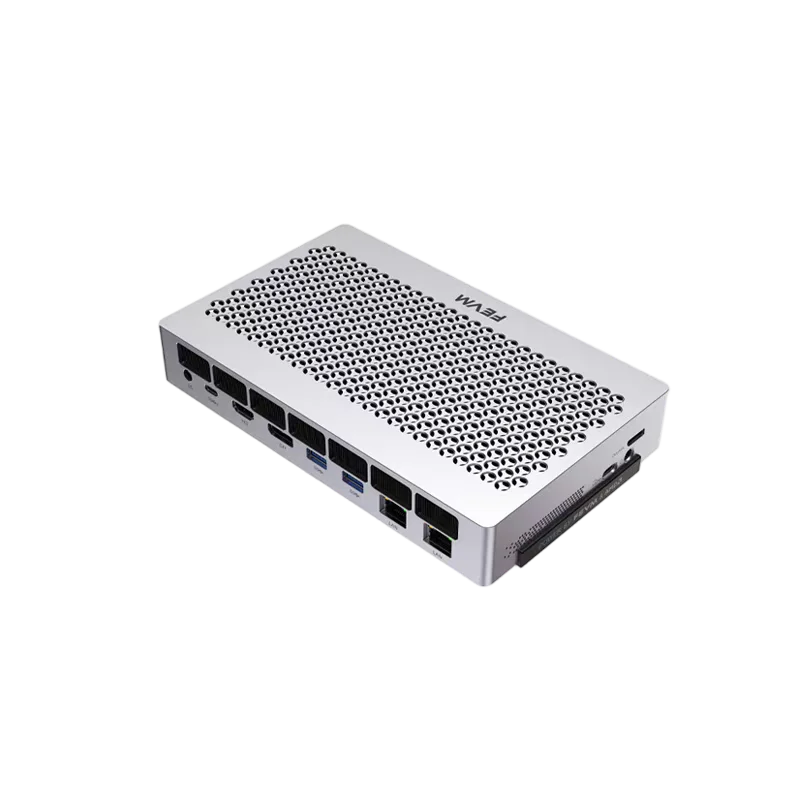 FEVM FAEX1 AMD Ryzen AI MAX+395 Mini Workstation Host MINI PC Gaming Computer WIFI7 BT5.4 USB4 Oculink 10G LAN Port wins11