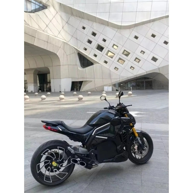 Maximum speed 160 km/h electric motorcycle motorcycle with lithium battery, with single swing arm motorSXLL