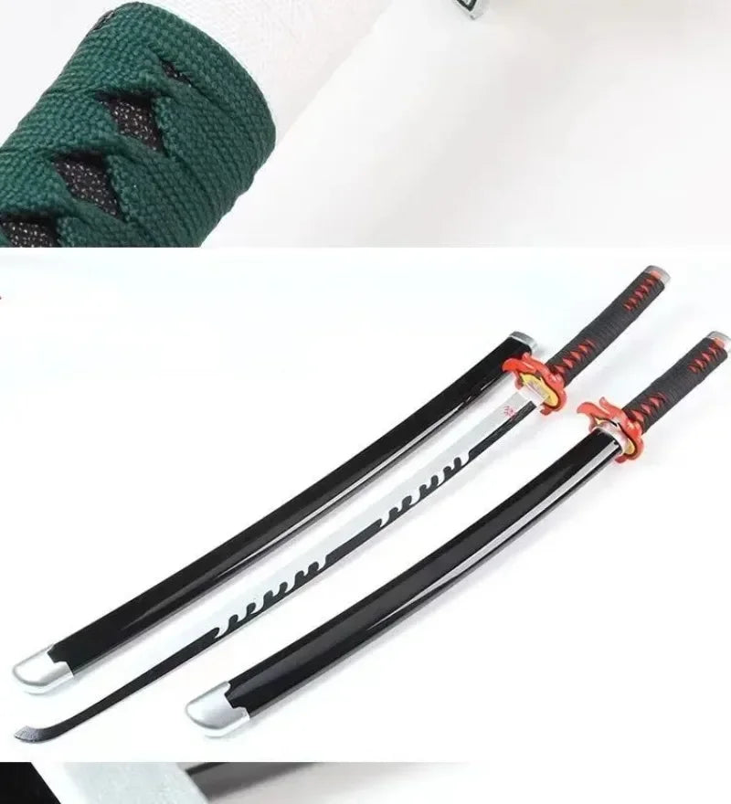 40inch Bamboo Katana Anime Cosplay Costume Prop Large Safe Ninja Knife Blade Real Size Japanese Original Samurai Sword Toy Gift