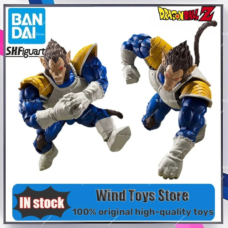 In Stock 100% Original Bandai 2025 SDCC S.H.Figuarts SHF GREAT APE VEGETA Exclusive Edition Dragon Ball Z Anime Toy Action Model
