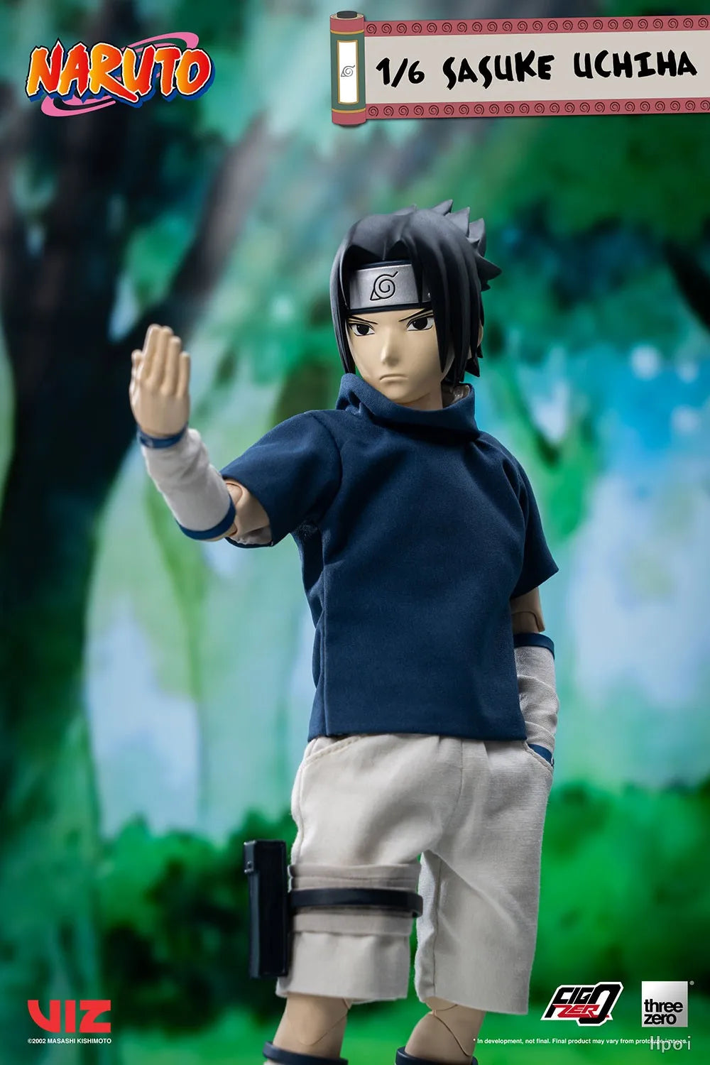Threezero Genuine FigZero Series Naruto Uzumaki Kakashi Hatake Uchiha Sasuke Japanese Anime 1/6 Scale Action Figures Model Toys