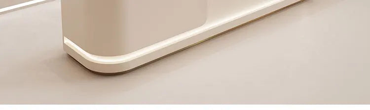 Nordic Cream Style Reception Desks French Clothing Store Beauty Salon Cashier Desk Training Institution Office Furniture FYRD