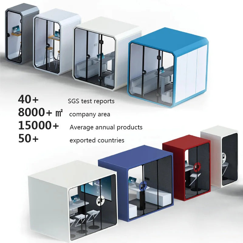Prefab Detachable Container House Sleep Tiny Outdoor Garden Office Pods Steel Material Villa for Holiday Village