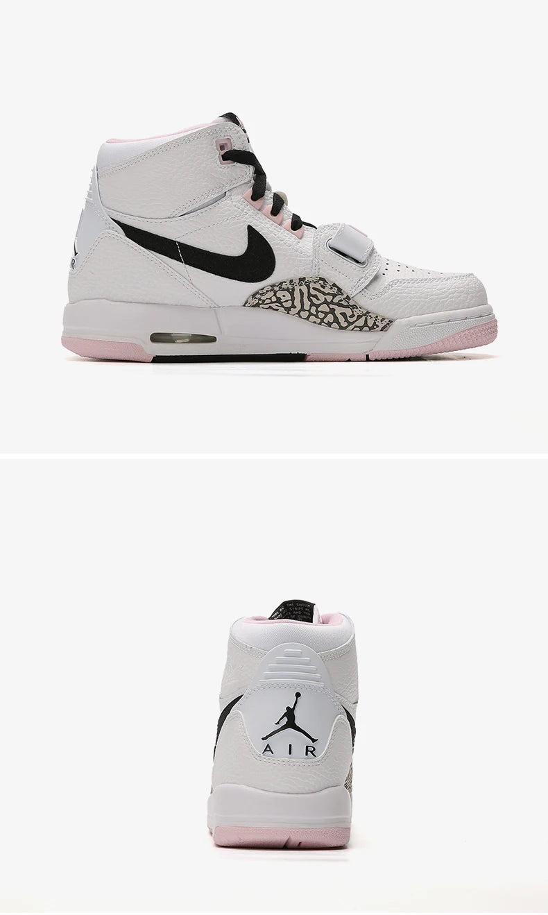 Nike genuine AIR JORDAN LEGACY 312 (GS) Women's Large Children's Basketball Shoes AT4040-106