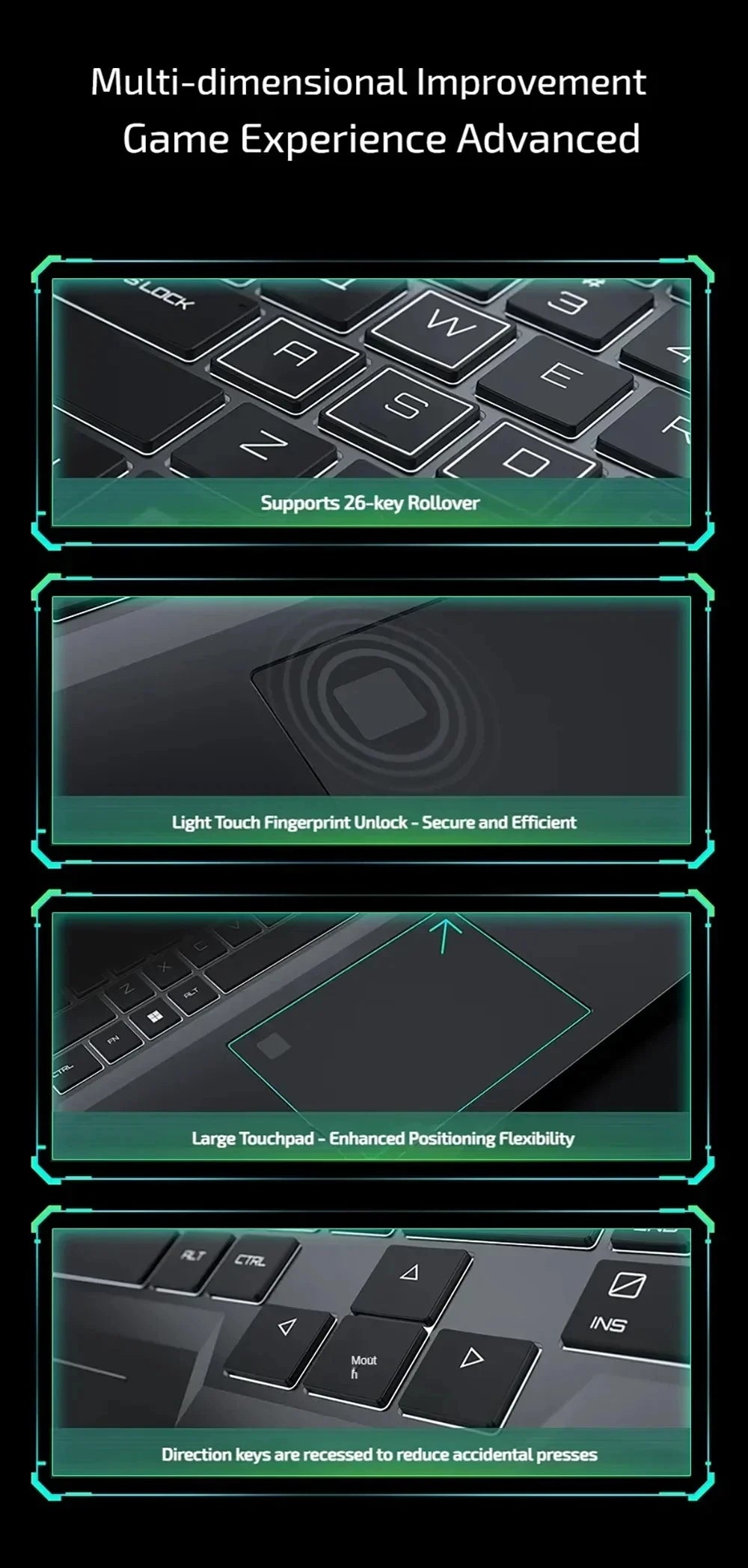 Gaming Laptop 16 inch Intel Core i9-12900H NVIDIA RTX 4060 8G 64GB RMD 4TB SSD DDR4 Windows 11 HD Camera WiFi6 Portable Computer