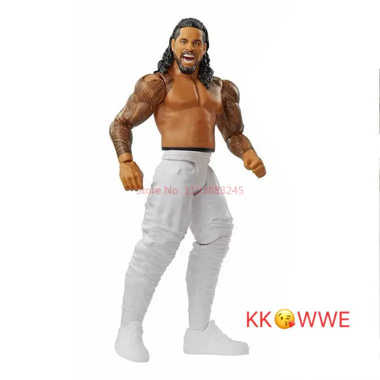 2024 New Hot WWE Figure 16cm Pvc Statue Jimmy Jey Uso The Usso Brothers Fighting Challenge Arena Worlds Wrestling Gladiator Toys