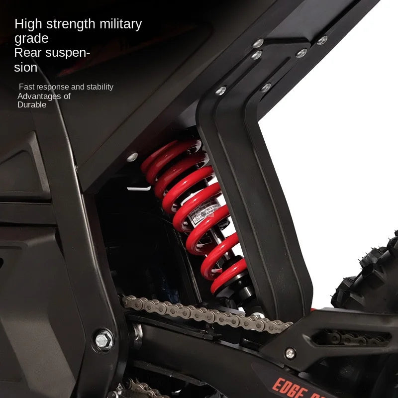 High-Power 60V 6000W Electric Mountain Bike Central Motor Mid-Drive Lithium Long-Endurance Off-Road Vehicle For Cross-Border Use