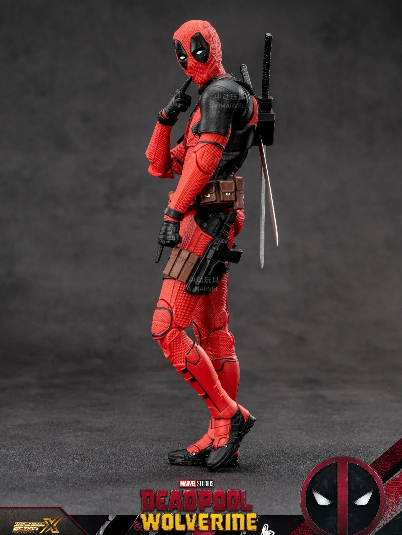 2025 Deadpool & Wolverine Movie SHFiguarts Action Figure 1/10 ZD Original X-Men Dogpool Model