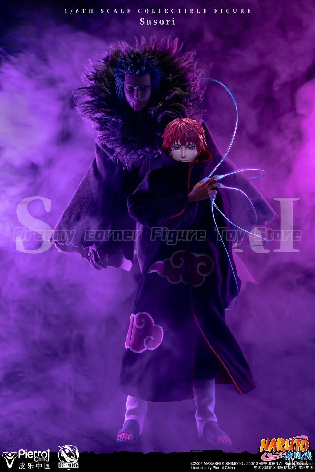 【In Stock】RocketToys ROC-010 NARUTO Sasori 1/6 Action Figure