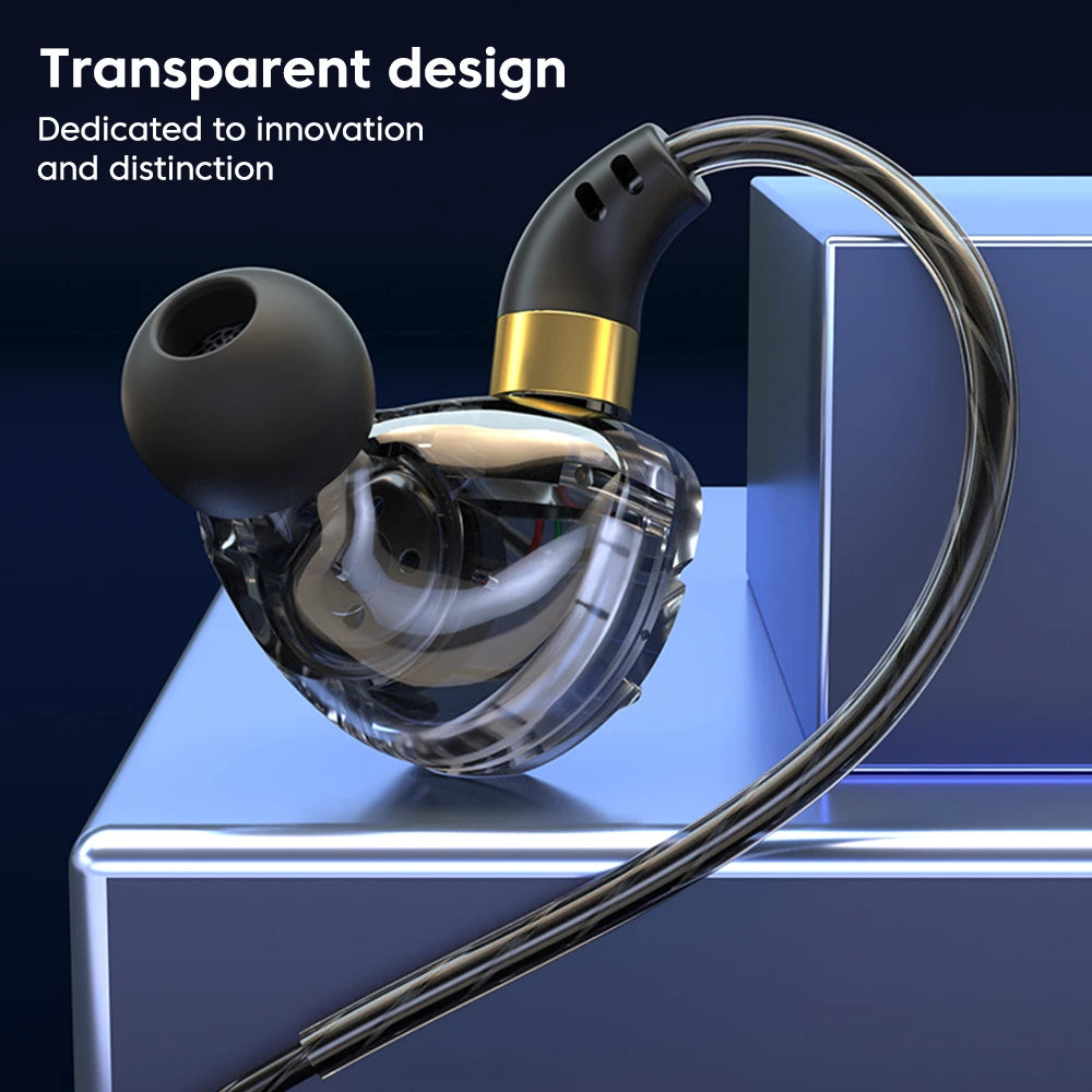 OLAF HiFi Type C Gaming Headphones Wired Earphones Handsfree Bass Stereo 3.5mm Headset Gamer Sports Earbuds Noise Cancelling