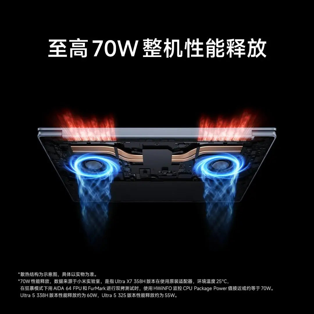 Xiaomi REDMI Book Pro 14 2026 Ultra5-338H/Ultra7-358H 32GB+1TB 14inch 2.8K 120Hz Screen Blue