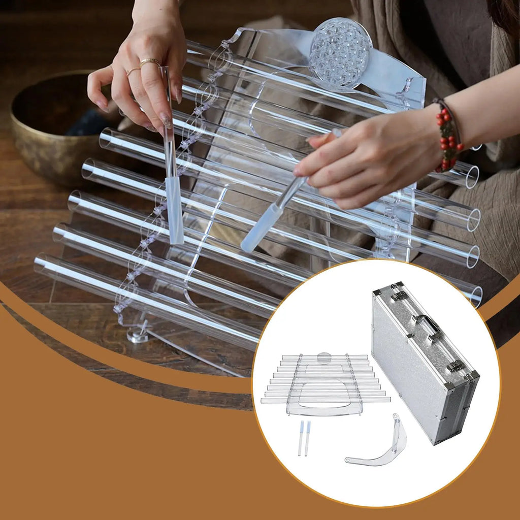 Transparent Singing Harp Durability Professional Easy to Use Healings Music