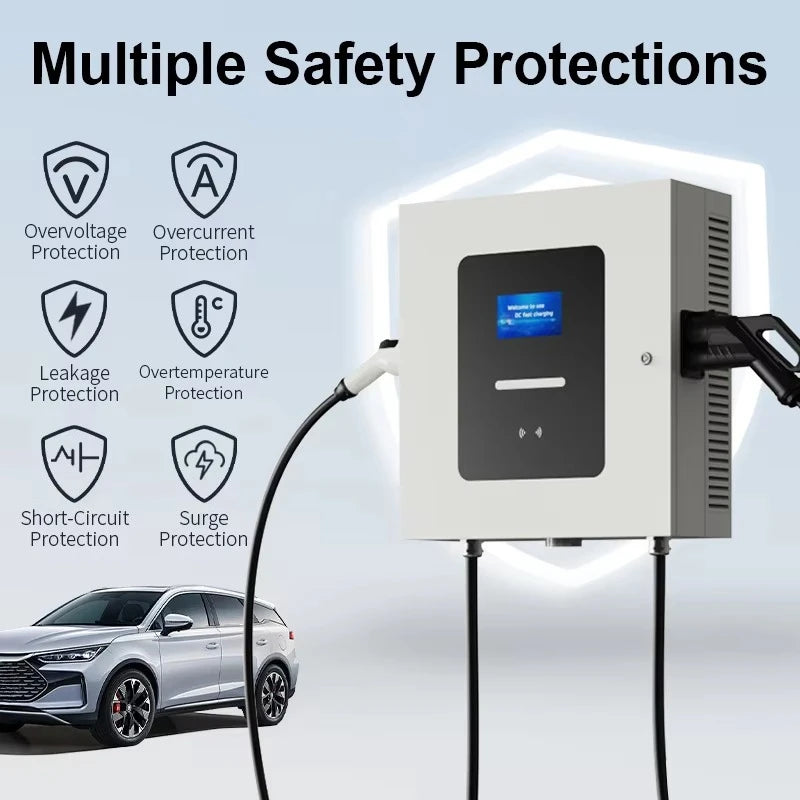 Customized 360KW 480KW GB/T Commercial Floor Mounted DC Fast EV Charging Station Electric Vehicle Quick Charger