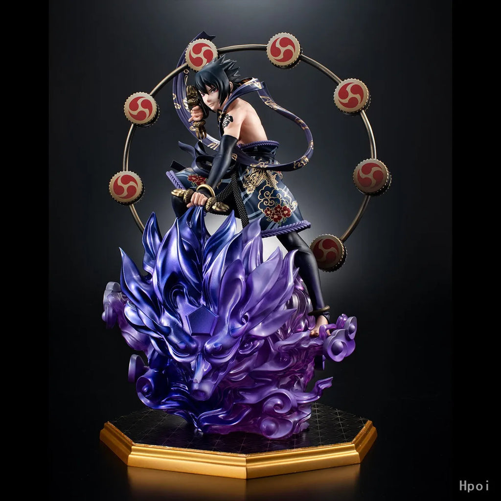 【UA】MegaHouse Precious G.E.M. Series Naruto Shippuden Uchiha Sasuke Thor Figure Model Toy Gift