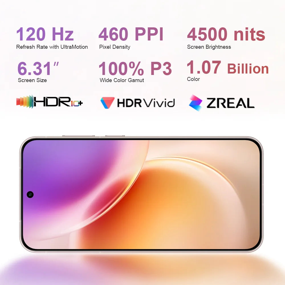 VIVO X300 Chinese Version 5G Smartphone Dimensity 9500 6.31'' 120Hz Screen 200MP Camera 6040mAh Battery 90W Charge Support NFC
