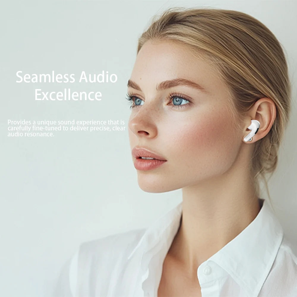 PRO 3 wireless Bluetooth earphones with heart rate monitoring, ANC noise cancelling microphone earbuds, stereo audio compatible