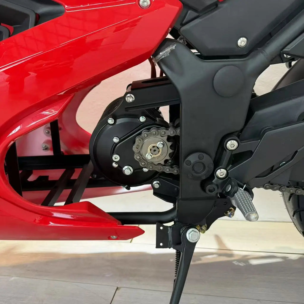 3000W-8000W Power Electric Racing Motorcycles for Adults with Lithium Battery and Mid Drive Motor Excellent Value