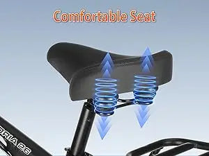 26 Dual Motor Electric Bike for Adults, 5000W Peak 210NM 40-46MPH Fast E-Bike, 52V 25AH Motorcycle, 32-90 Miles, 26