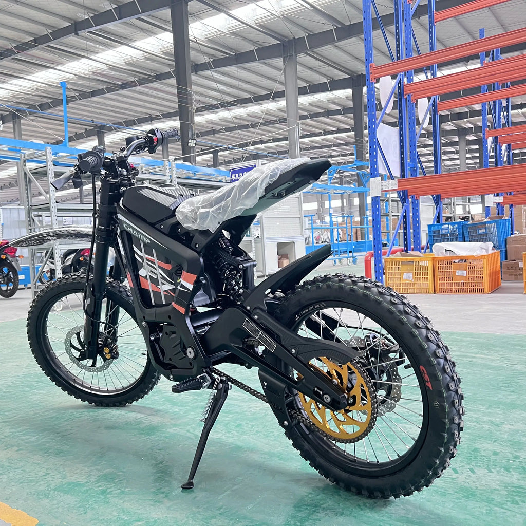 STLF EEC COC CE Licensed for the Road 72V 40Ah 7500W 100km/h Speed Off-road City Commuting Dirt Bike Electric Motorcycle
