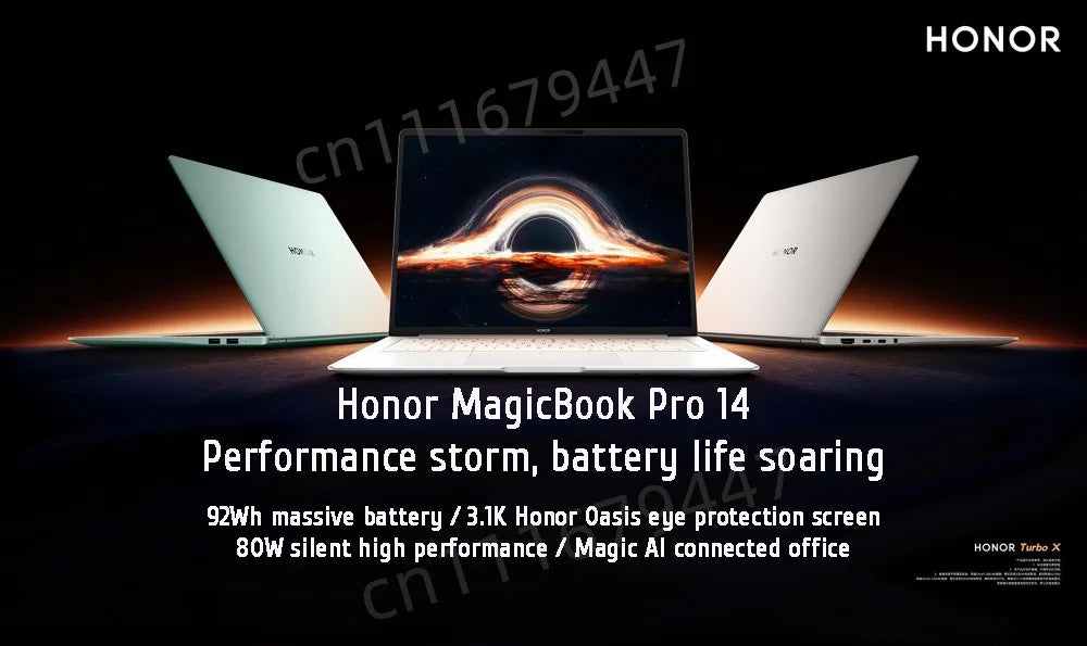 HONOR MagicBook Pro 14 2025 Laptop Intel Core Ultra 5 225H 32GB 1TB 14.6" Inch 3.1K 120Hz Gamer Computer PC Notebook Ultrabook