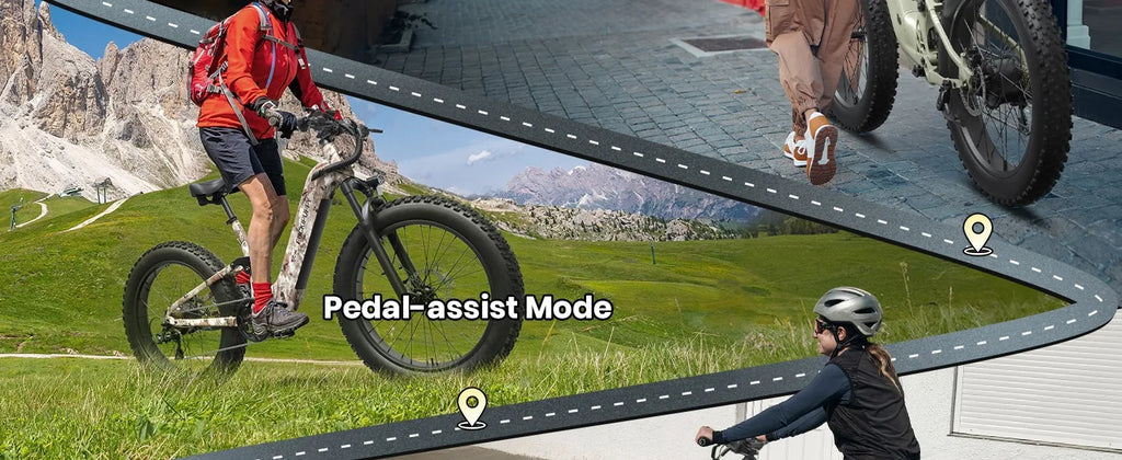 Electric Bike for Adults 960W, 48V 20AH Full Suspension E-Bike 7 Speed, 80Miles