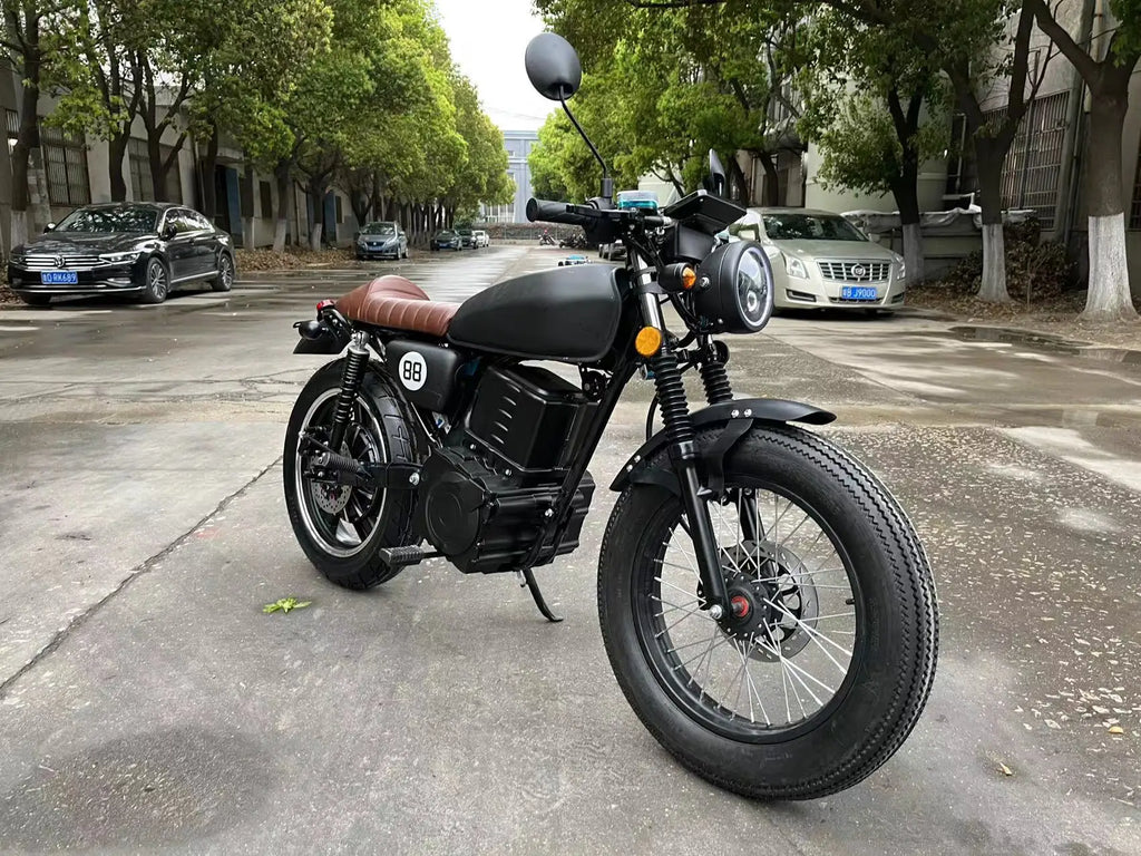Luyuan The Latest New Energy Lithium Battery High Speed New Arrival Good Quality Fashion Model Retro Electric Motorcycle 2000W