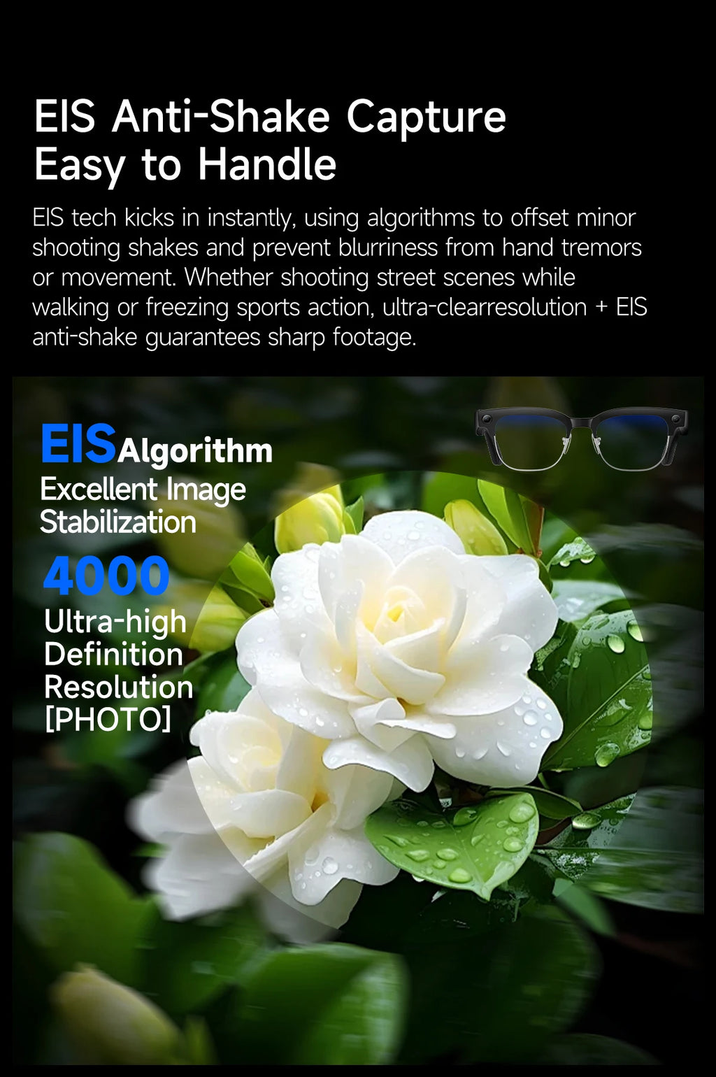 2026 New 8K HD AI Smart Glasses Men Chat GPT 800MP Camera Bluetooth Call AI Translation Voice Assistant Control Sunglasses Wome