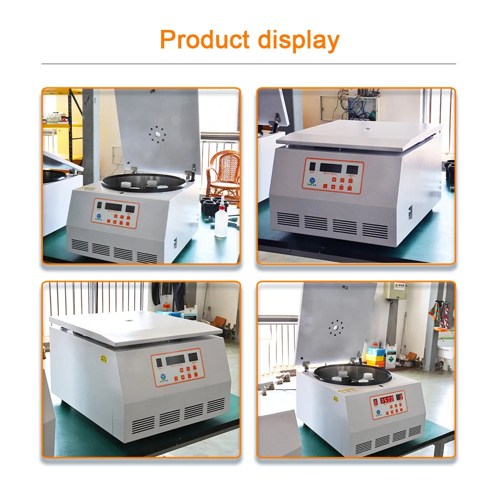 Laboratory Benchtop Centrifuge 500ML Low Speed Centrifuge 5000RPM