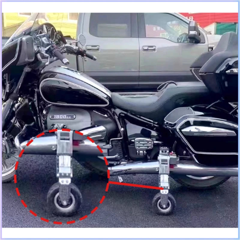 Legup Stand Landing Wheels Gear Auxiliary Parking Frame for Honda Gold Wing GL1800 GL1500