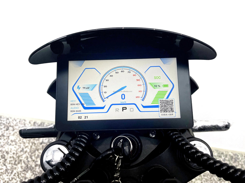 ATV&UTVElyx SU8 New 72V 3000W Big Power Electric Scooter Long Range Without Battery Charger Adult Electric Bike Motorcycle for S