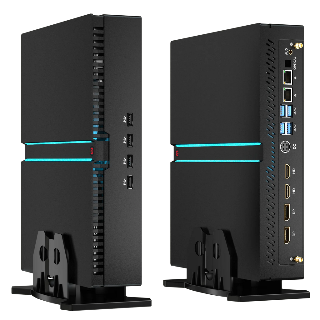 Eglobal 13TH I9-13900F I7-13700F I5-13400F RTX 4060 8G Gamig Discrete Graphics Card Mini Desktop 4K Four Displays Gamer Mini PC
