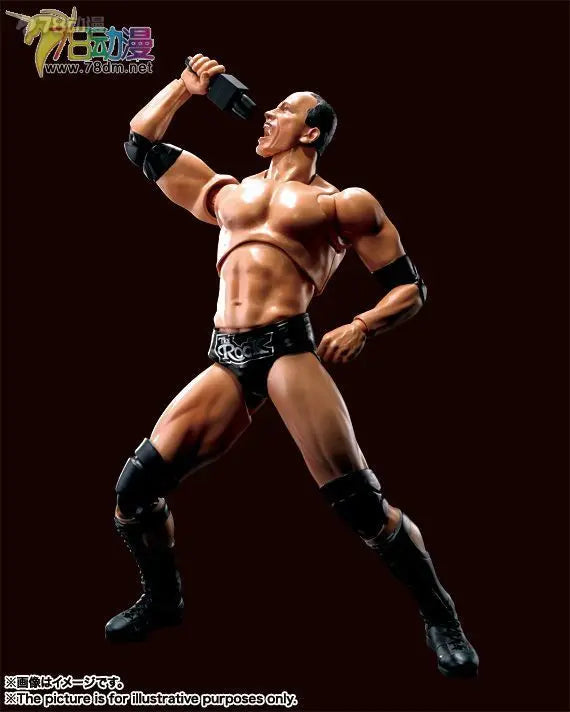 BANDAI Genuine S. H. Figuarts Series Reality Artist Series WWE Kane，Paul Levisk，Steve Austin，Dwayne Johnson Movable Model