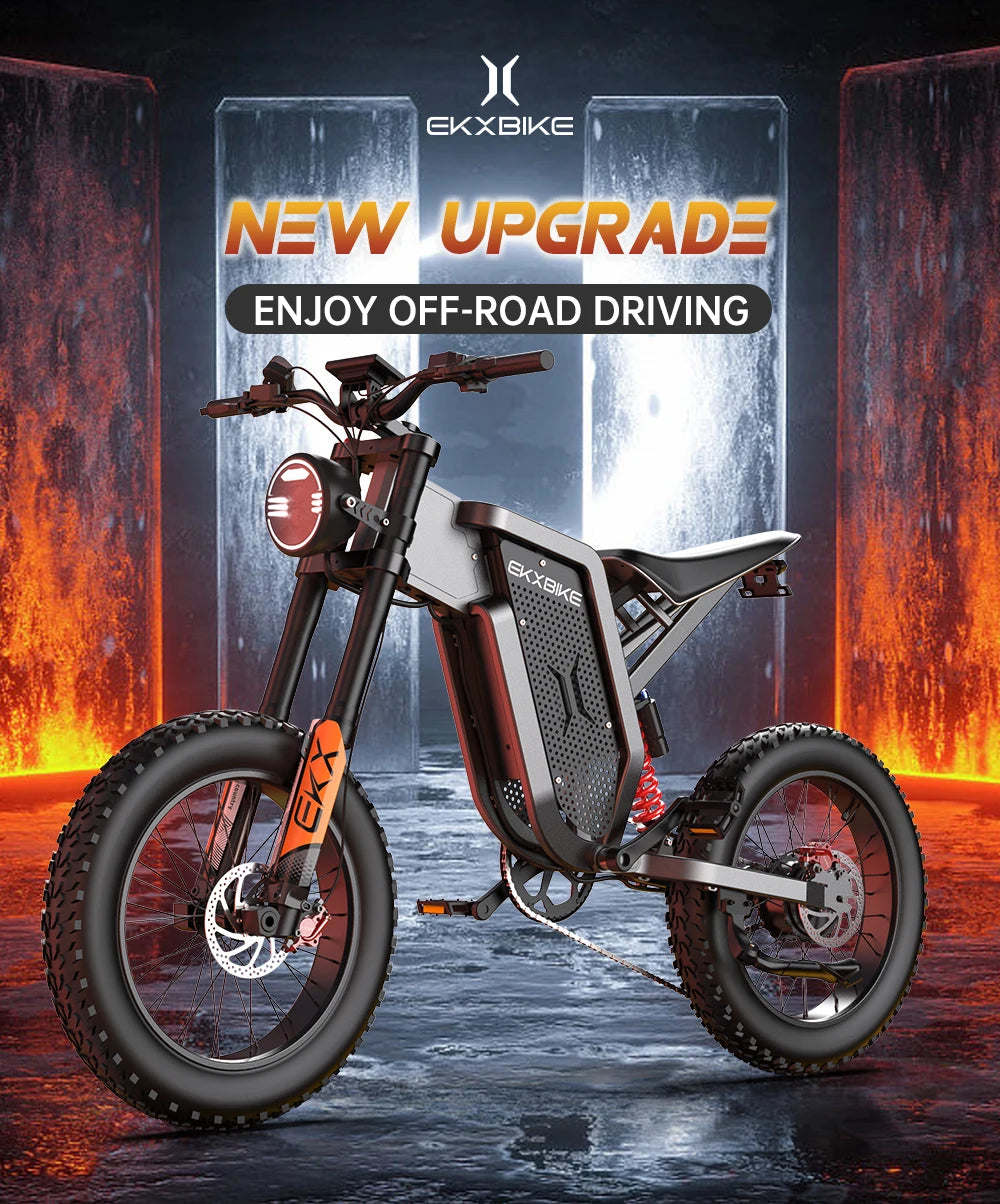 SLDBK X21 Electric Bike 2000W 48V35AH Electric Dirt Bike Battery Snow Electric Motorcycles Off Road E-bike Tyre Mountain Ebike