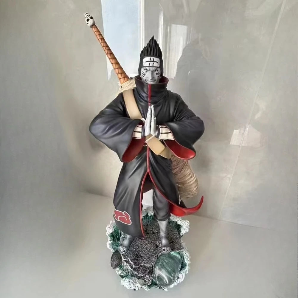 1/6 Naruto Hoshigaki Kisame Akatsuki Anime Figure Peripheral Resin Standing Posture Statue Decorate Ornaments Birthday Gift Toys