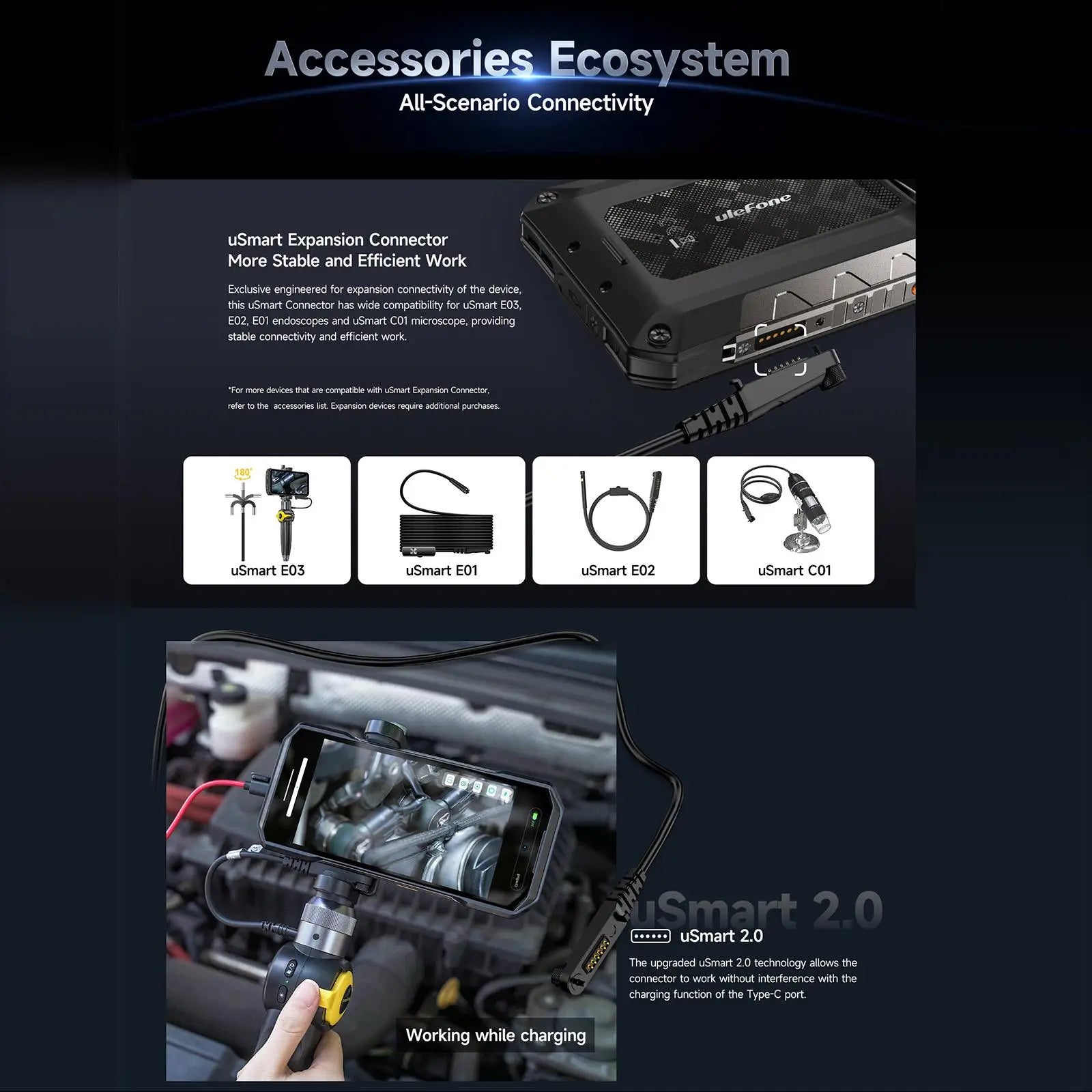 Ulefone Armor 28 Ultra Rugged Smartphone 5G 16GB+1TB 6.67'' FHD+ AMOLED 10600mAh 120W 64MP Night Vision Camera Android 14 NFC
