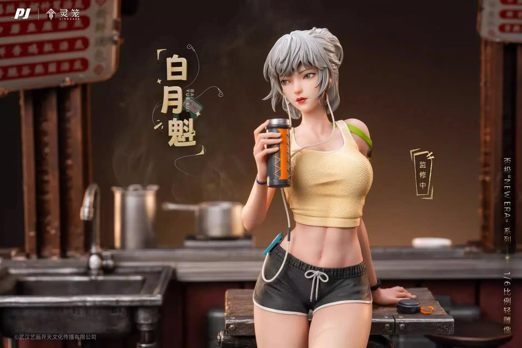 1/6 Ling Cage Bai Yuekui Anime Character Statue Collectible Figure Brand New in Stock