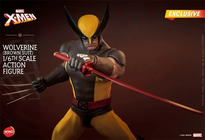 【MT】Hot Toys Marvel HS03 X-Men Wolverine (Brown Clothes) 1:6 Scale Action Figure Collection Toys