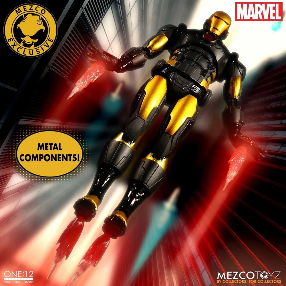 Golden Standard Mezco Original 1/12 Finished Product Movable Exquisite Figurine Marvel Anime Toys Model Festival Gift for Boys