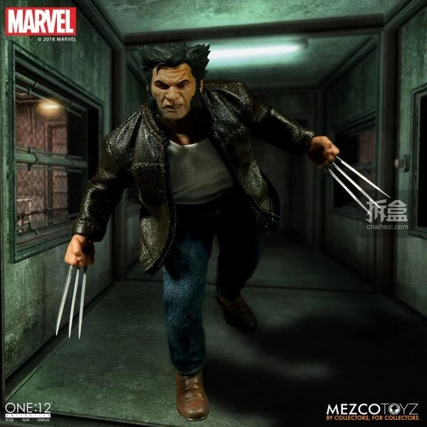 MEZCOTOYZ Genuine Superhero One 12 Series Wolverine Deadpool Logan Punisher Blade Daredevil Action Figures Model Toys Gifts