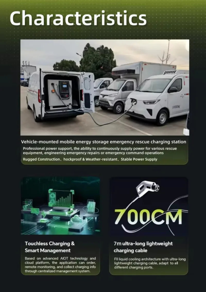 Customized On Grid Off Grid Hybrid Energy Storage Charging Station for Commercial and Industrial Use