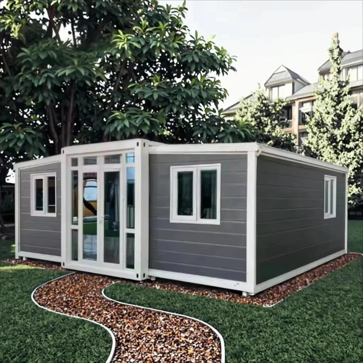 20ft 40ft 2 3 Bedroom Prefab Shipping Container Homes Prebuilt Container House Eco Friendly Solar Powered Compact Customizable