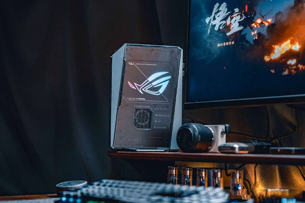 New ROG GR70 RTX 5070 R9 9955HX 3D 16 Core Processor 32GB RAM 1TB SSD High Performance Gaming Mini PC