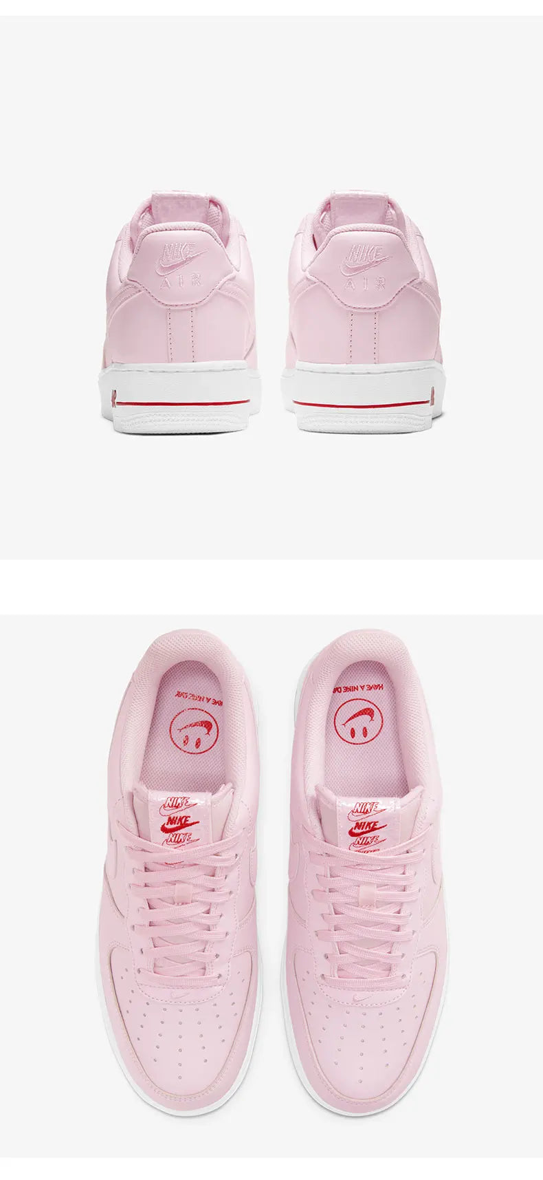 Nike genuine Air Force 1 '07 LX AF1 Men's Valentine's Day Shoes CU6312-600