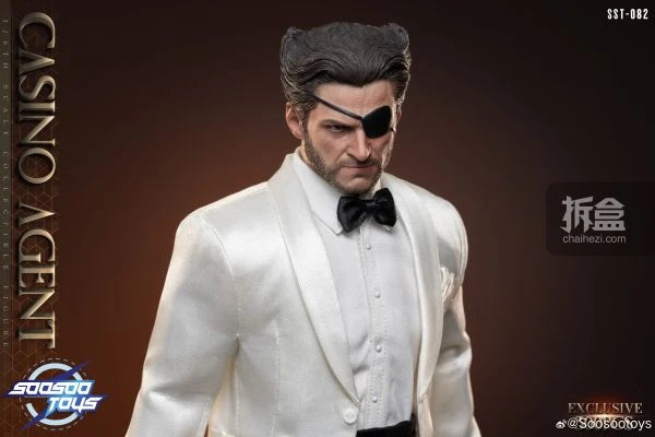 SOOSOOTOYS Genuine Casino Wolf Wolverine Wolf Uncle 1/6 Mobile Doll IRON WARRIOR Movable Finished Product Model Collection
