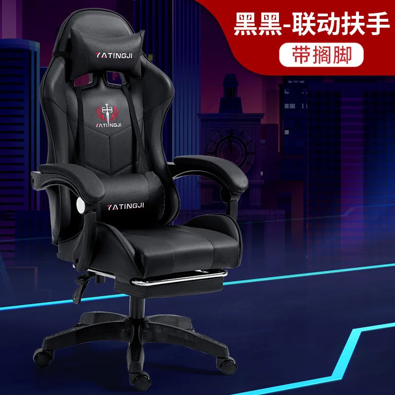 Rgb Leather Ergonomic Computer Chair Office Anji Gamer Pc Racing Game Scorpion Wholesale Gaming Chair Fabric and Table Chairs